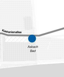 Vorschau: Karte von Schnellimbiss Asbachbad