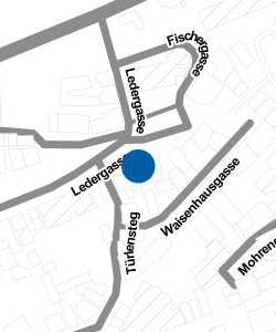 Vorschau: Karte von Schwäbisch Gmünd Ledergasse