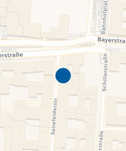 Vorschau: Karte von Wombat´s City Hostel Munich