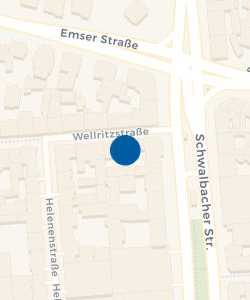 Vorschau: Karte von City Hotel Wiesbaden