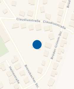 Vorschau: Karte von Kindergarten Ueberau