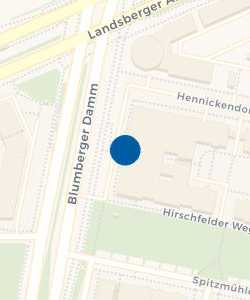 Vorschau: Karte von Kursana Domizil Berlin - Haus Landsberger Tor