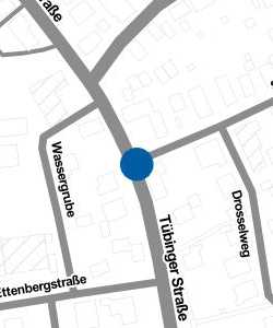Vorschau: Karte von Deckenpfronn Tübinger Str.