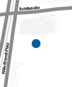 Vorschau: Karte von Geldautomat Volksbank BraWo