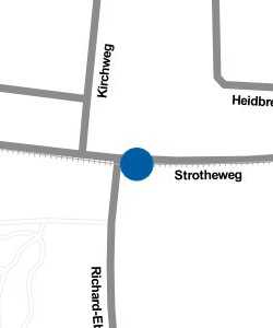 Vorschau: Karte von Haltestelle Büren(Lotte) Richard-Eberlein-Straße