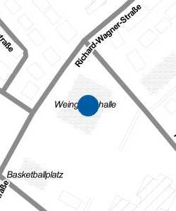 Vorschau: Karte von Weingartenhalle