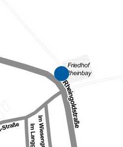 Vorschau: Karte von Friedhof Rheinbay