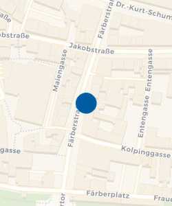 Vorschau: Karte von Altstadt Pizzeria
