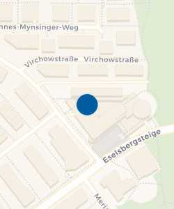 Vorschau: Karte von Bürgerzentrum Eselsberg
