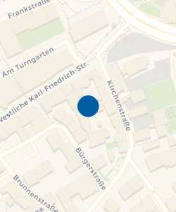 Vorschau: Karte von Apotheke am Markt Pforzheim-Brötzingen