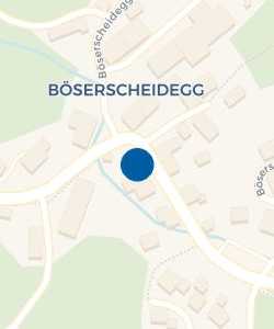Vorschau: Karte von Dorfsennerei Böserscheidegg eG