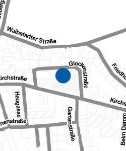 Vorschau: Karte von Evangelische Kirche Hoffenheim, Gebetsgarten