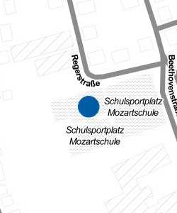 Vorschau: Karte von Schulsportplatz Mozartschule