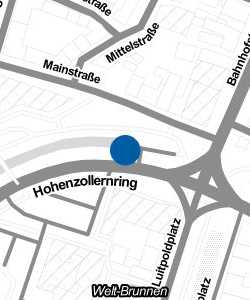 Vorschau: Karte von Wohnmobilstellplatz Innenstadt