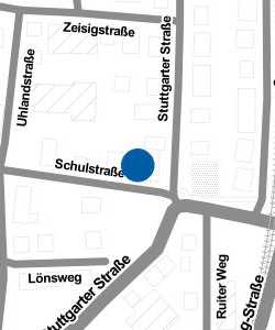 Vorschau: Karte von Zahnmedizinisches Zentrum Leinfelden Dr. Hörz & Kollegen