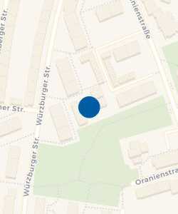 Vorschau: Karte von Kindertagesstätte und Familienzentrum Oranienstraße