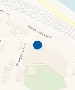 Vorschau: Karte von Krankenhaus Vilshofen