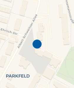 Vorschau: Karte von Parkfeld-Apotheke