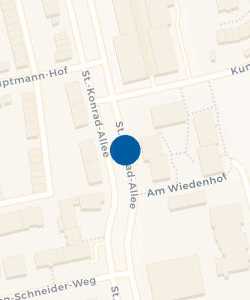 Vorschau: Karte von Kath. öffentliche Bibliothek St. Konrad