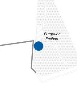 Vorschau: Karte von Cafe Freibad Burgau
