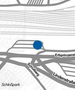 Vorschau: Karte von Busbahnhof Pforzheim ZOB/Hbf