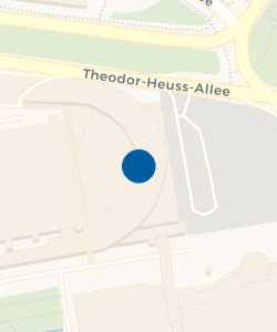 Vorschau: Karte von Parkhaus Congresscenter Messe Frankfurt (Maritim Hotel) APCOA