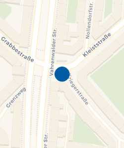 Vorschau: Karte von Bushaltestelle Vahrenwalder Platz