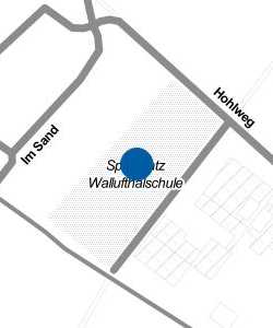 Vorschau: Karte von Sportplatz Wallufthalschule