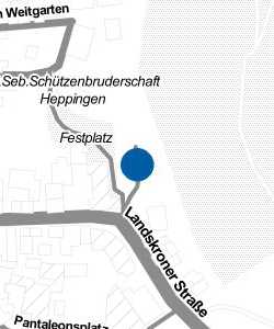 Vorschau: Karte von Parkplatz Bürgerhaus