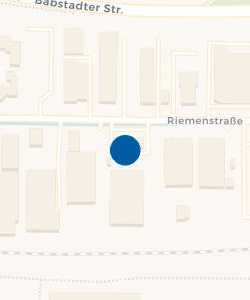 Vorschau: Karte von Waschpark Bad Rappenau