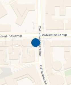 Vorschau: Karte von Domino's Hamburg Innenstadt