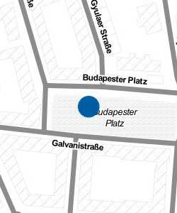 Vorschau: Karte von Budapester Platz