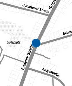 Vorschau: Karte von AACHEN Sebastianstrasse