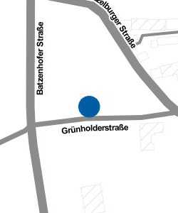 Vorschau: Karte von Kreissparkasse Gablingen & VR Bank - Lech-Zusam, Gablingen
