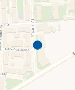 Vorschau: Karte von Sybelcentrum - Heimstif­tung Karlsruhe