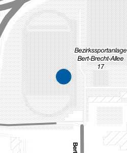 Vorschau: Karte von Bezirkssportanlage Bert-Brecht-Allee 17