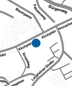 Vorschau: Karte von Raiffeisen-Volksbank Lichtenfels-Itzgrund eG