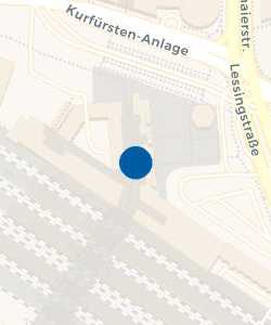 Vorschau: Karte von Einkaufsbahnhof Heidelberg Hbf