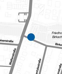 Vorschau: Karte von Friedhof Birkach