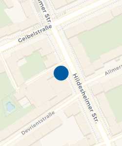 Vorschau: Karte von Stadtteilgarage Hildesheimer Straße hanova CITY PARKEN