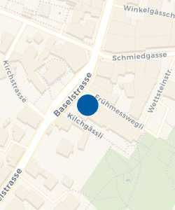 Vorschau: Karte von Hotel & Restaurants Landgasthof Riehen