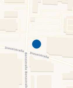 Vorschau: Karte von Parkplatz ALSCO Berufskleidungs-Service GmbH