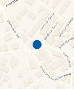 Vorschau: Karte von Rathaus Dornhan