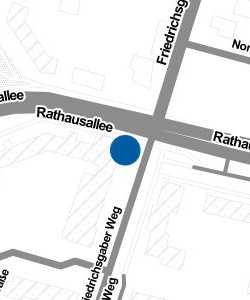 Vorschau: Karte von Haltestelle Garstedt, Friedrichsgaber Weg (Mitte)