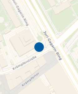 Vorschau: Karte von Radisson Blu Hotel, Erfurt