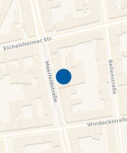 Vorschau: Karte von CAP Markt Mannheim-Lindenhof