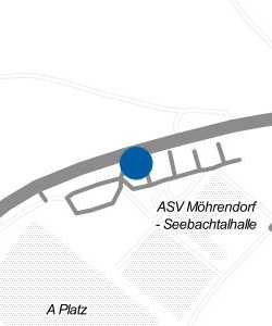 Vorschau: Karte von Sportzentrum Möhrendorf