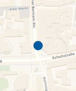 Vorschau: Karte von Bushaltestelle Hildesheim Bohlweg