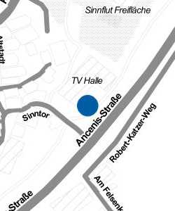 Vorschau: Karte von Parkplatz TV Halle