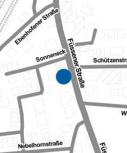 Vorschau: Karte von Verwaltungsgemeinschaft Biessenhofen